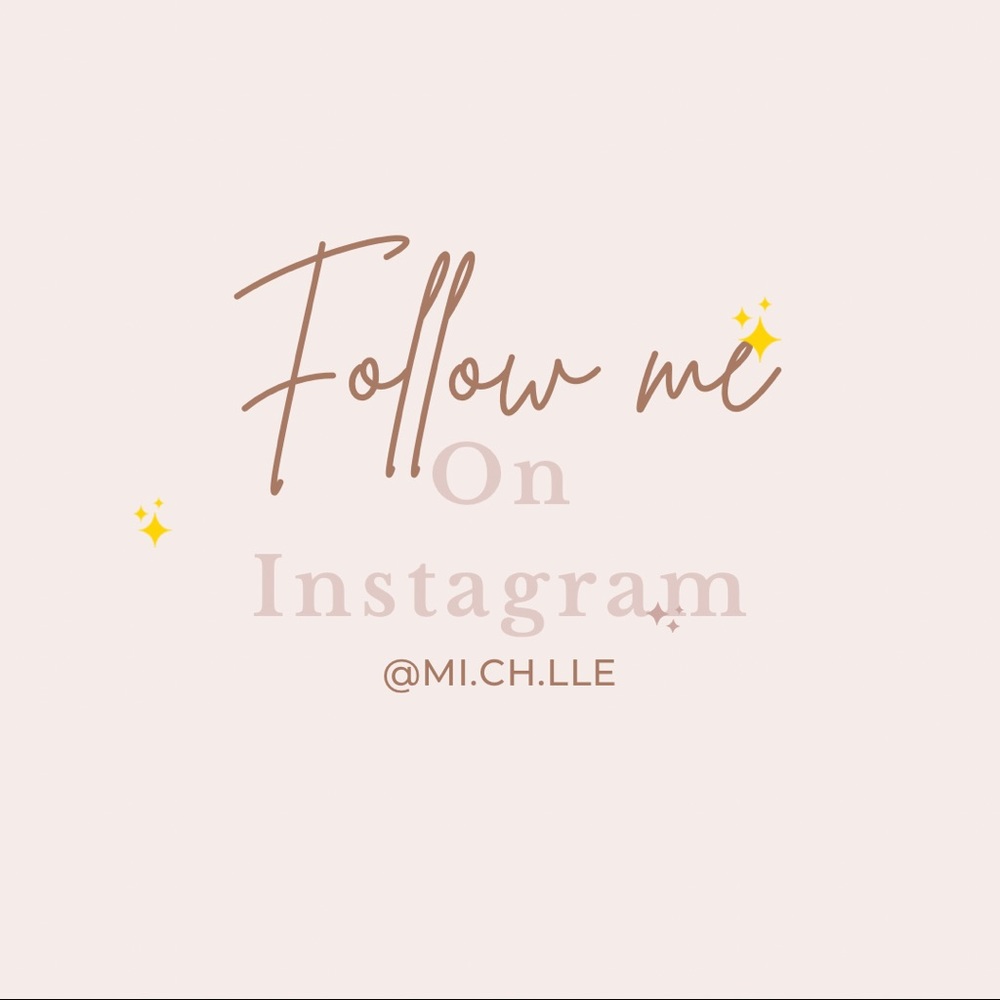 Follow me on Instagram